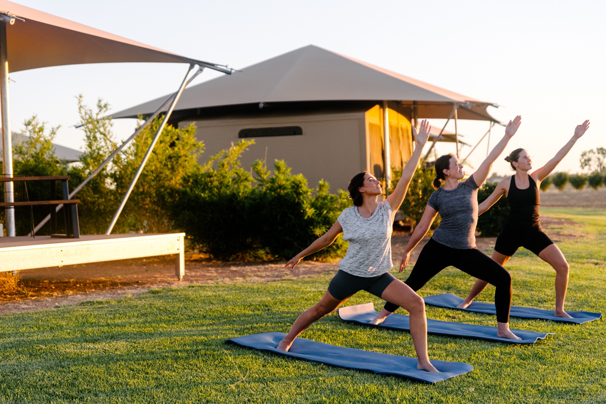 Self-guided Yoga at Mitchell Grass Retreat